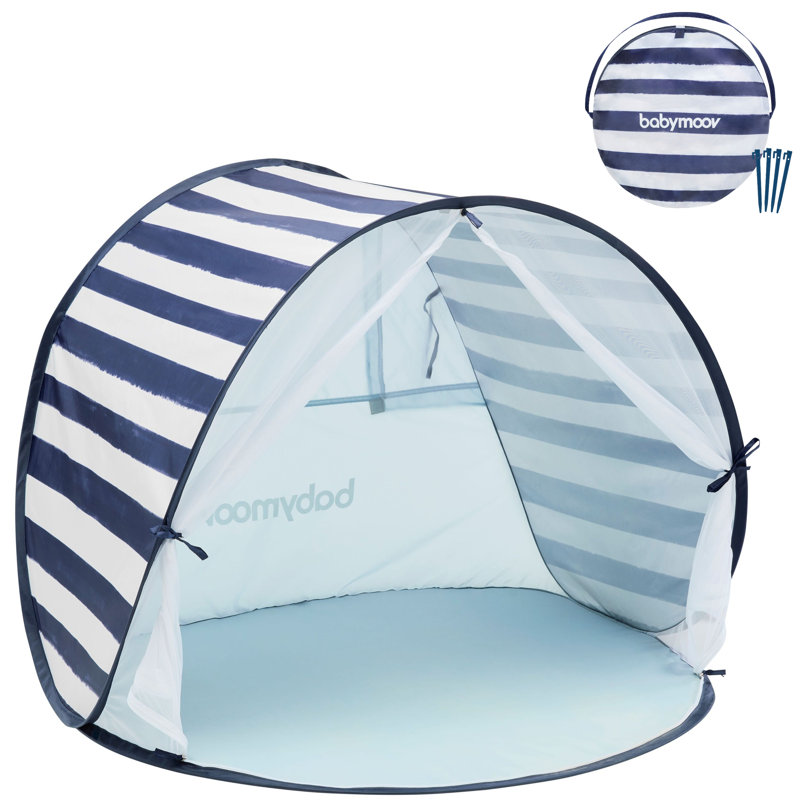 Marine Two Person Tent with Carry Bag, Blue, 39" H x 33" W x 33" D