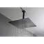 Pomme de douche 16 po noir mat-124900089