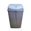YBM Home Portable Plastic Trash Can with Dual Swing Lid, Swing Top Trash Can-1542643517-1542643516