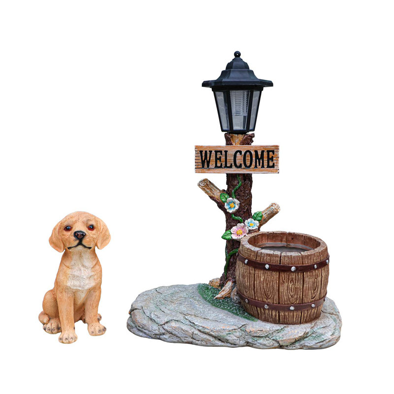 Statue de jardin Labrador