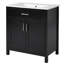 Meuble-lavabo 30 po avec comptoir en céramique-779033607
