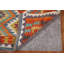 Tapis décoratif réversible en laine kilim oriental 4 x 6