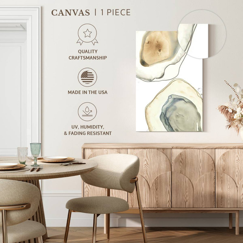 Brampt Ocean Oysters III, 45" H x 30" W