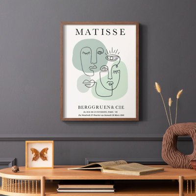 Matisse CLxxix, reproduction encadrée - bois massif