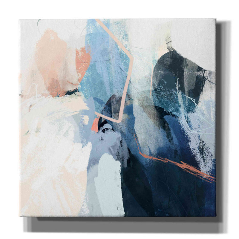 «Luz II» par Victoria Borges, art mural sur toile, H 12 po x l 12 po x P 0,75 po
