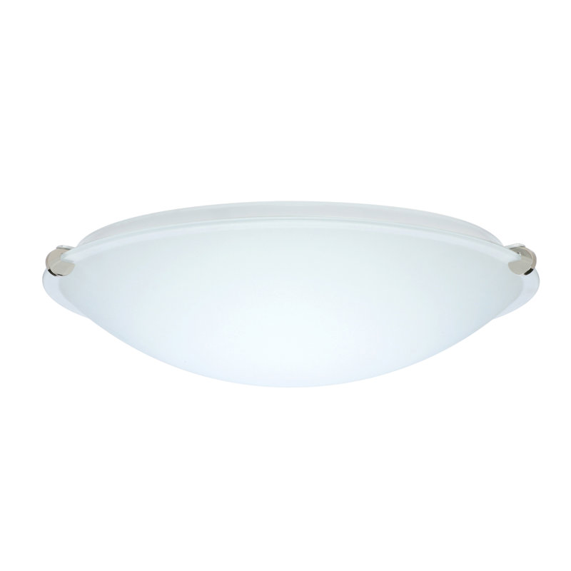 Plafonnier encastré simple Tajik, H 4,75 po x l 15,75 po x P 15,75 po, Blanc