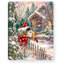 Mini toile de fond chevalet 8 x 6 Cardinal Cottage