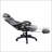 Gaming Racing Style Fully Reclining Executive Office Chair With Footrest, Ergonomic Support And Comfort For Long Sessions