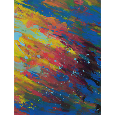 et éclaboussures par Angel Estevez - Peinture