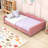 Upholstered Daybed with Sherpa Fabric-350131811-349787540