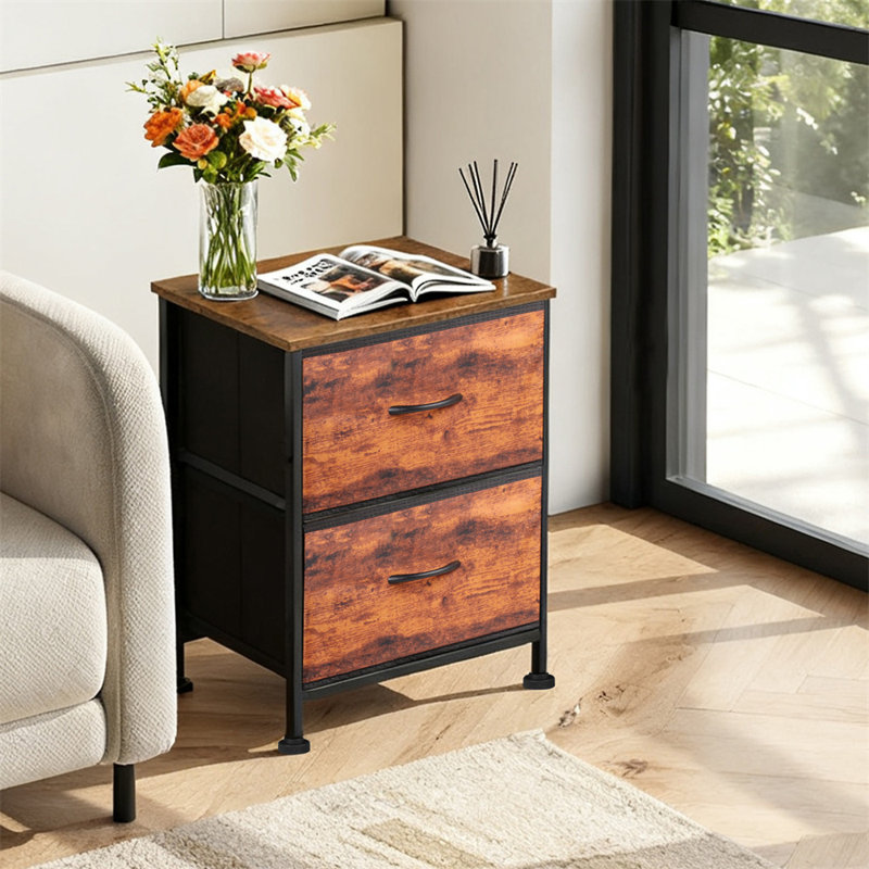 Table de chevet avec tiroir pour chambre à coucher et dortoir