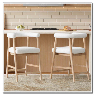 Tabourets de bar avec dossier