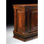 96" Wide Walnut Wood Sideboard