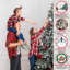 54' H Lighted Artificial Fir Christmas Tree