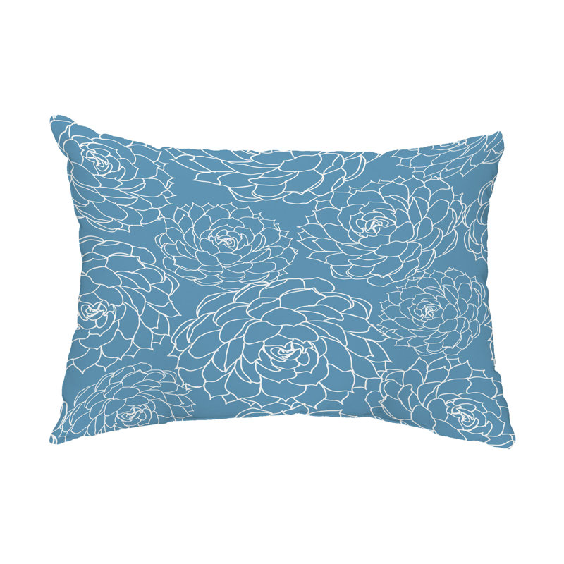 Housse et insert de coussin extérieur Olena, bleu
