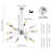 12 - Light Dimmable Sputnik Sphere Chandelier-1953433709