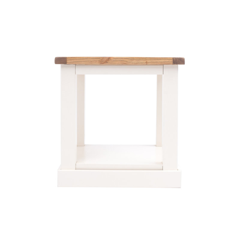 Pascal End Table, White