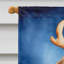 Drapeau de Noël maison de renne-112702230