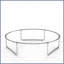 Trampoline Springfree No Gap 6 pi - vert-124620253