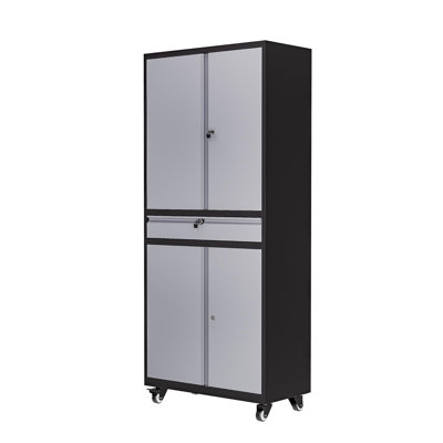 Venilale Metal Single Storage Cabinet ( 72.8'' H x 31.5'' W x 15.7'' D)