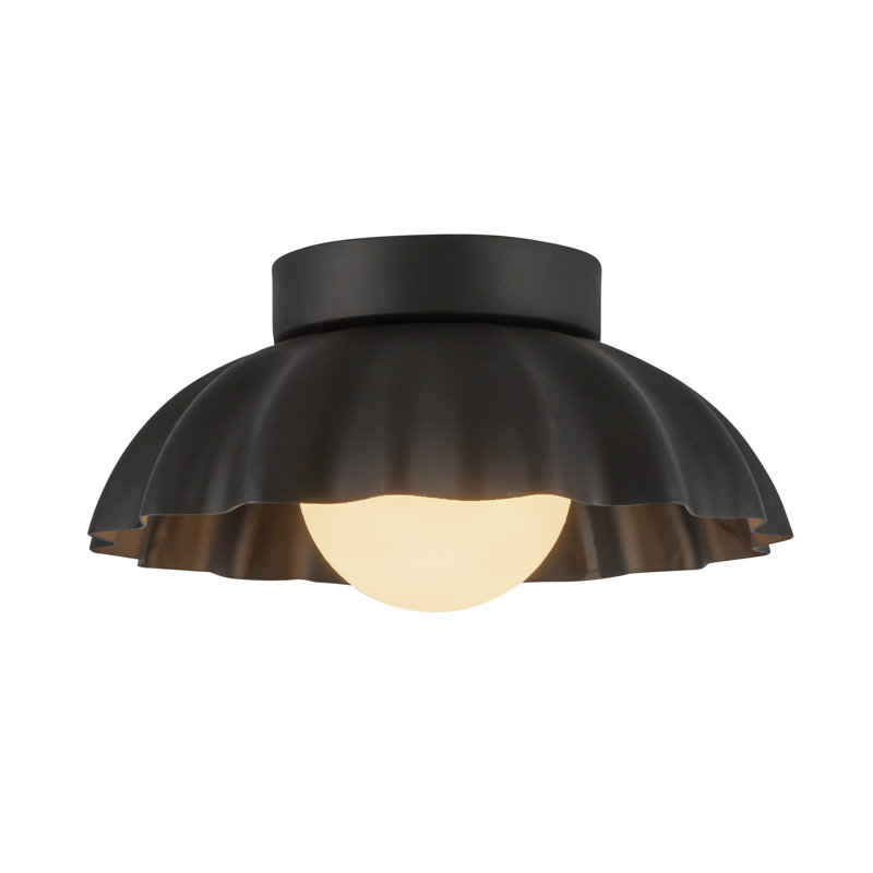 Éclairage pour meuble-lavabo mural 10 po Soleil, Noir, Noir mat