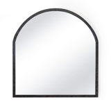 Knox Flat Leather Wall Mirror