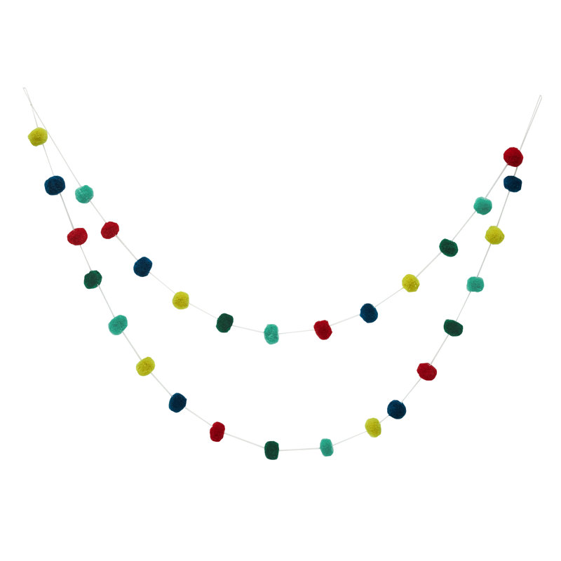 Guirlande 4 'Pompom