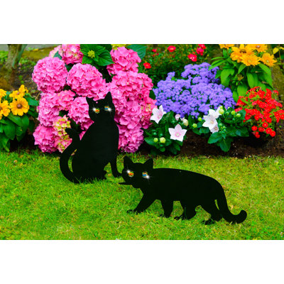 2-tlg. Garten-Deko-Set