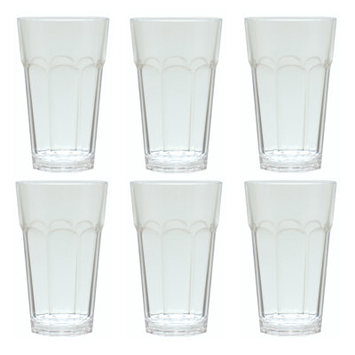 Mcanulty 18 oz. Acrylic Drinking Glass Set