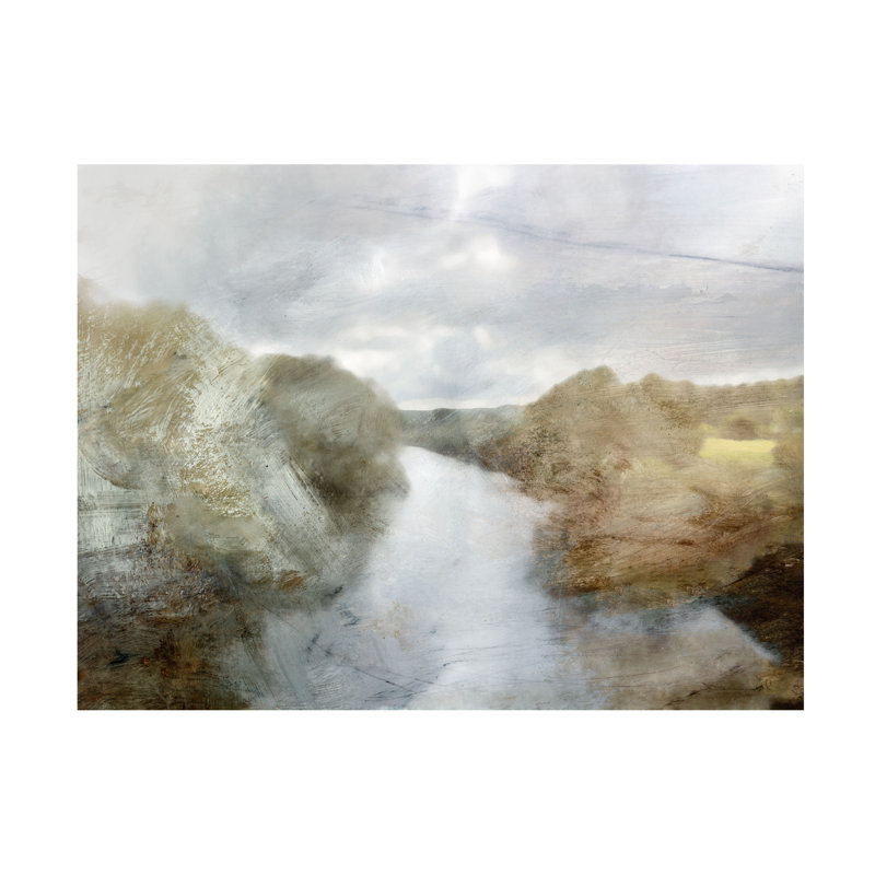 Rivière sur toile