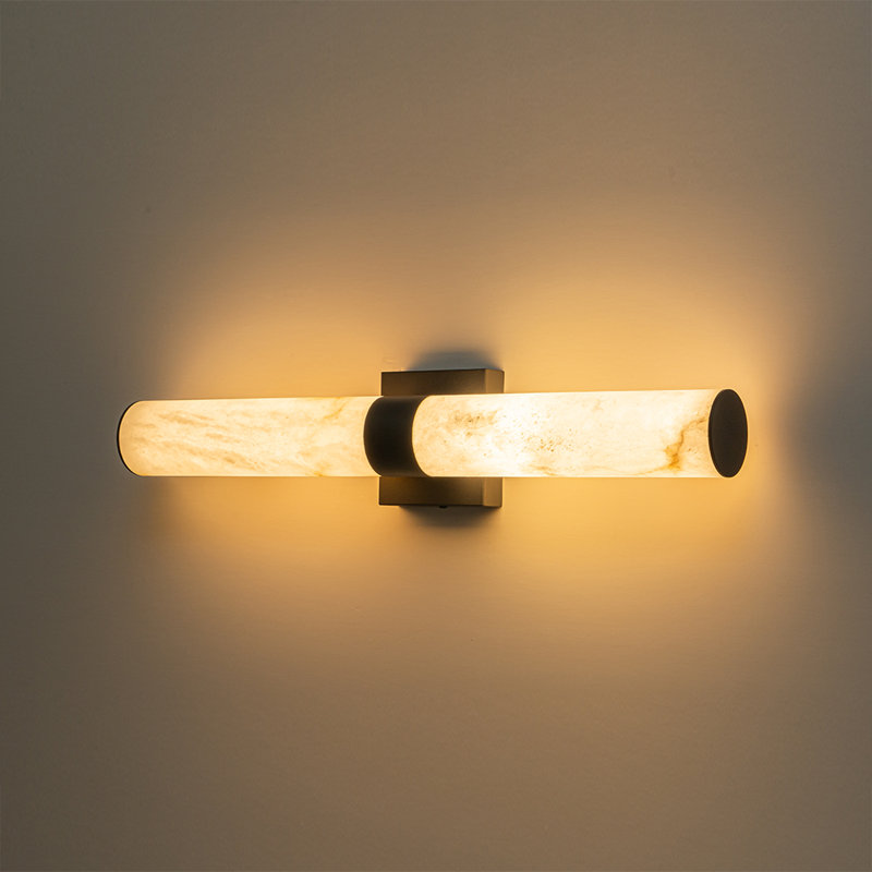 Hridan 23.6'' Marble Dimmable LED Bath Bar