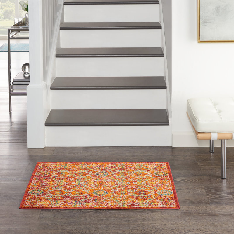 Mackeyla Oriental Indoor Rug, Rectangle 2' x 3'