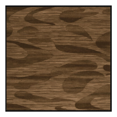 Tapis abstrait lavable à la machine