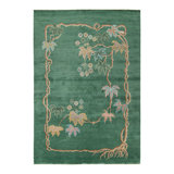 Hand Knotted Wool Floral Area Rug
