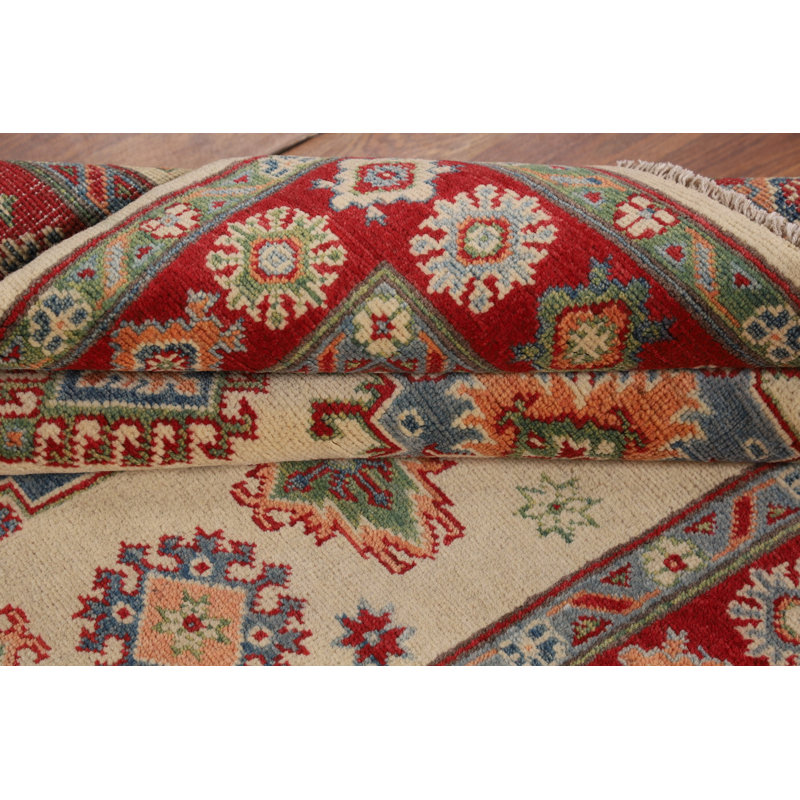 Tapis décoratif géométrique Kazak