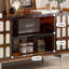 Modern efficient storage acrylic accent cabinet-107397417