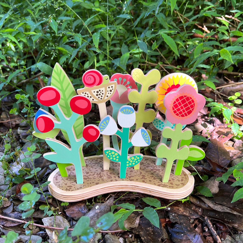 Flower Bed Dollhouses Furniture Accessories