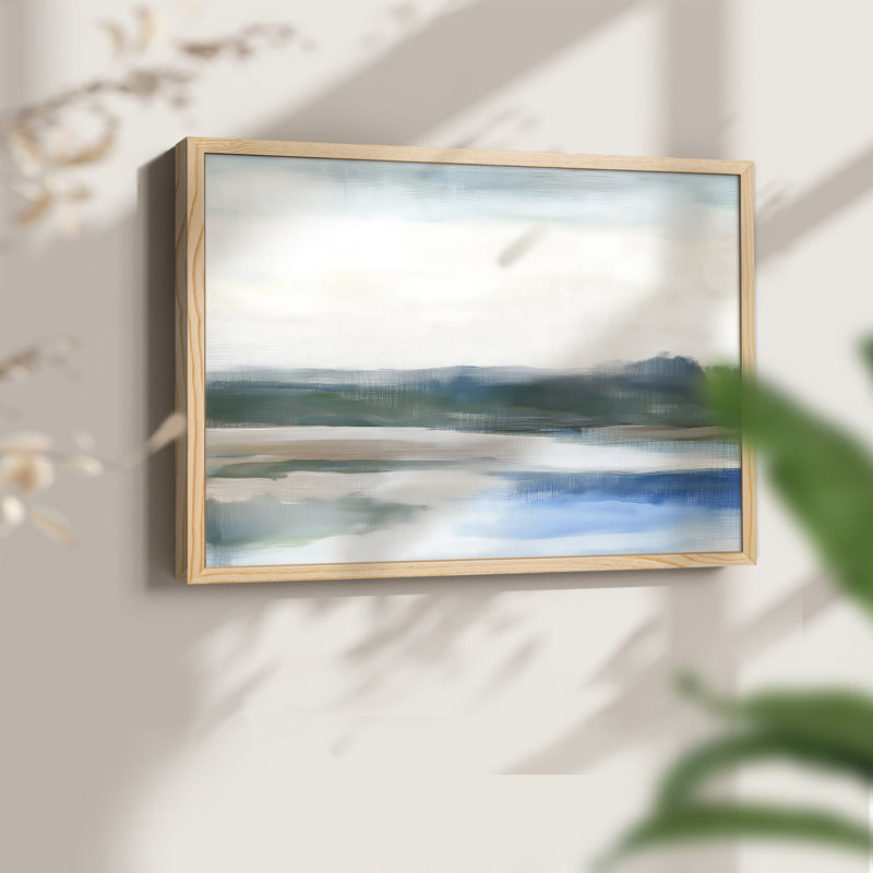 Paysage, série XX, reproduction encadrée, H 8 po x l 10 po, Natural