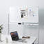 Double-Sided Magnetic Mobile Whiteboard 165cm H x 126cm L-2064529489