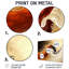 «Red and Golden Desert Wave II», ensemble d'art mural paysages abstraits-139634572-139634618-139634620