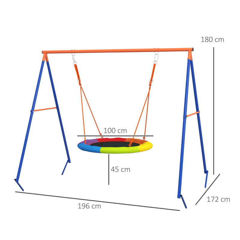 CLIY Swing Set with