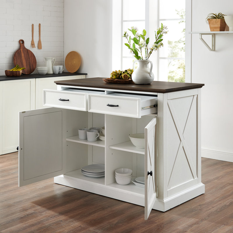 Cordova Wood Kitchen Island