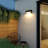 Aluminum 5-Watt Solar Powered Dusk to Dawn Floor Light with Motion Sensor