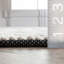 Tapis noir / blanc en laine touffeté à la main Hathorn-1229215245