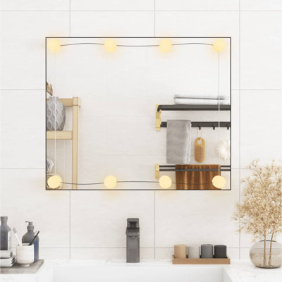 Lashaundria Flat Wall Mirror