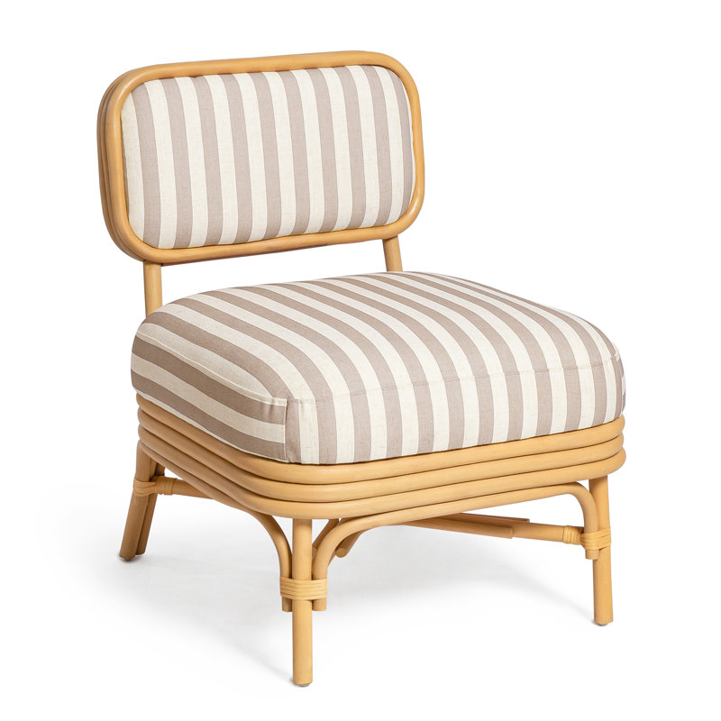 Fauteuil d'appoint Dorine, Tanné