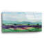  «May Lavender Field 1» par Silvia Vassileva, art mural en verre acrylique, 24 po x 12 po-1937398660