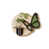 White/Black/Green