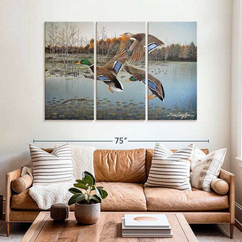 Brampt Landing Zone, 42" H x 65" W