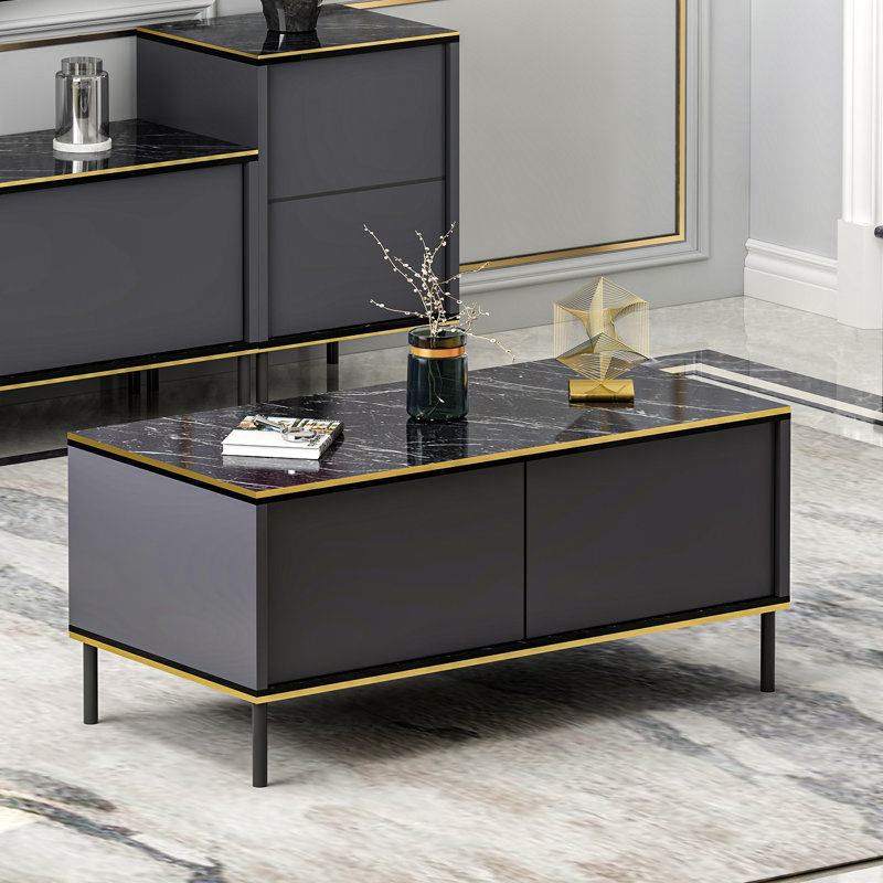 Glorias Coffee Table, Anthracite